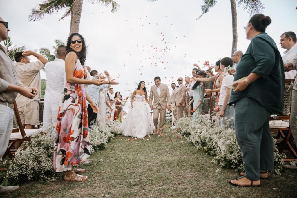 Farrah and Byron's destination wedding in Sumba