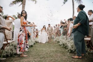 Farrah and Byron's destination wedding in Sumba