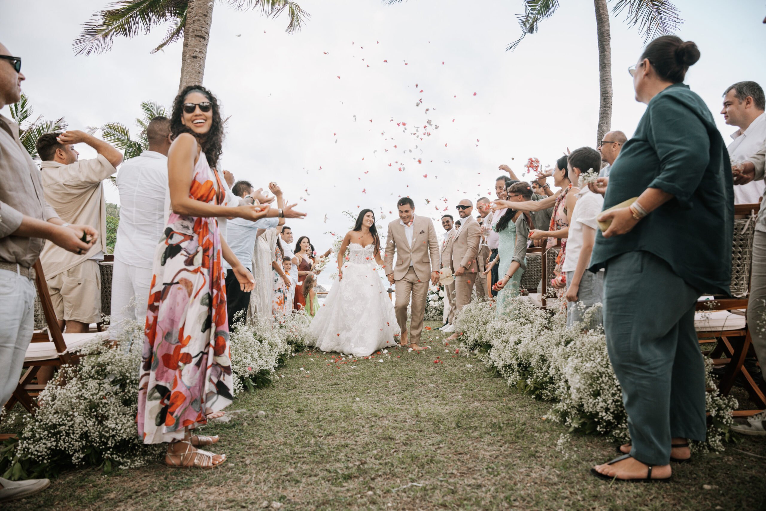 Farrah and Byron's destination wedding in Sumba