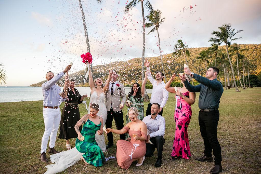 Intimate wedding at Yangaro