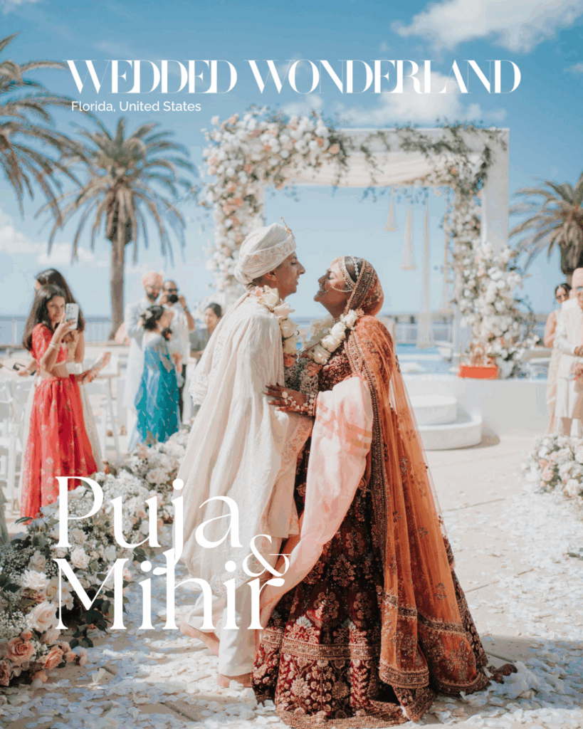 Bollywood Beats & Beachside Feats: Puja & Mihir’s Cultural Destination Wedding in the USA Is Making Us Giddy 1 Destination wedding in the USA