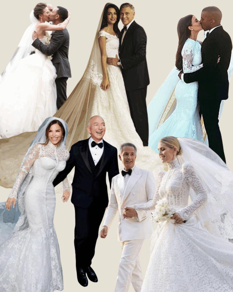 Celebrity destination wedding