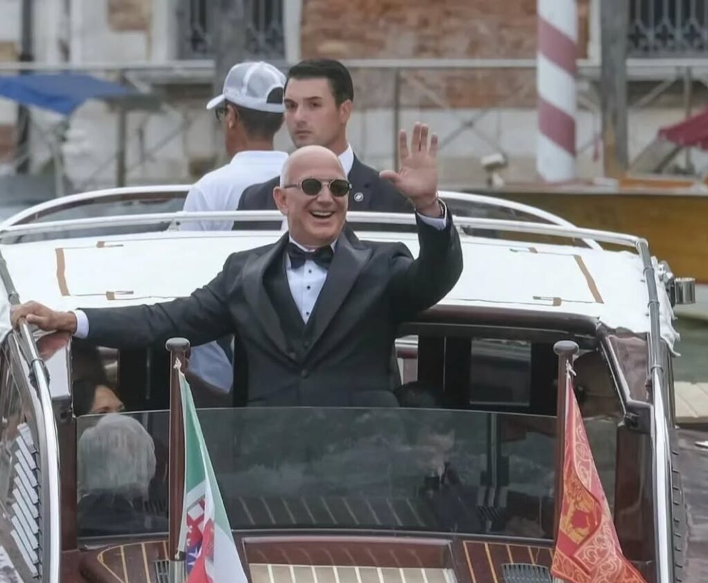Jeff Bezos and Lauren Sanchez Destination Wedding in Venice