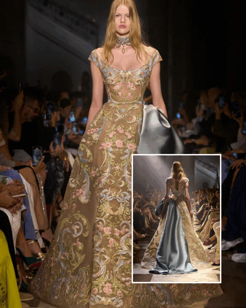 Haute Couture Royalty Turning Heads: Elie Saab's 2025 Spring/Summer Collection Has Us Spellbound 18 Elie Saab 2026 Autumn/Winter Collection La Nouvelle Cour Paris Couture Week