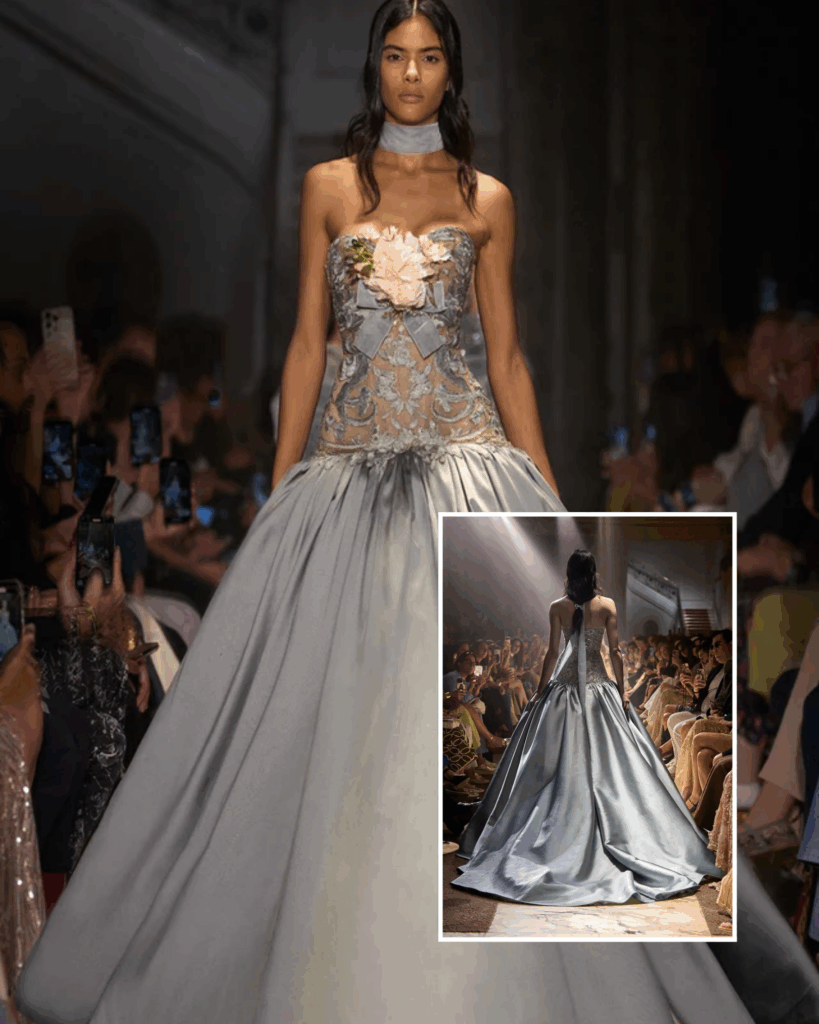 Haute Couture Royalty Turning Heads: Elie Saab's 2025 Spring/Summer Collection Has Us Spellbound 32 Elie Saab 2026 Autumn/Winter Collection La Nouvelle Cour Paris Couture Week
