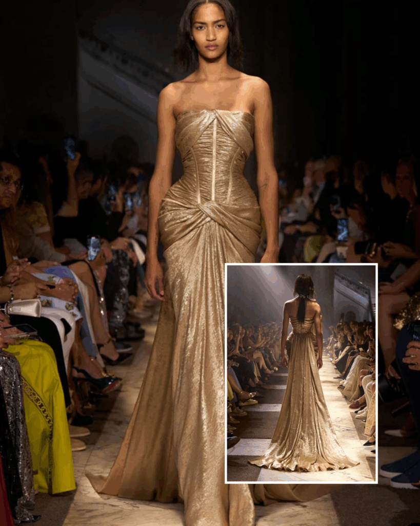 Haute Couture Royalty Turning Heads: Elie Saab's 2025 Spring/Summer Collection Has Us Spellbound 28 Elie Saab 2026 Autumn/Winter Collection La Nouvelle Cour Paris Couture Week