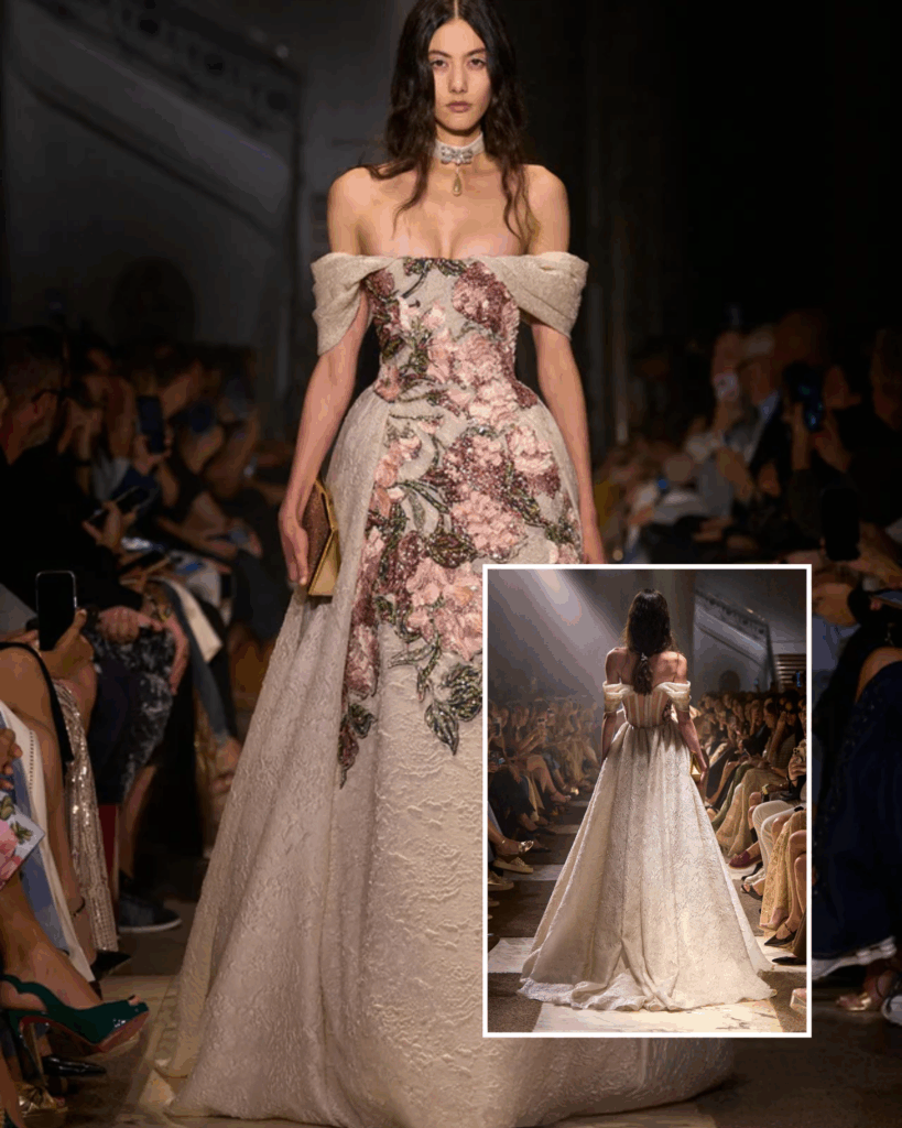 Haute Couture Royalty Turning Heads: Elie Saab's 2025 Spring/Summer Collection Has Us Spellbound 25 Elie Saab 2026 Autumn/Winter Collection La Nouvelle Cour Paris Couture Week
