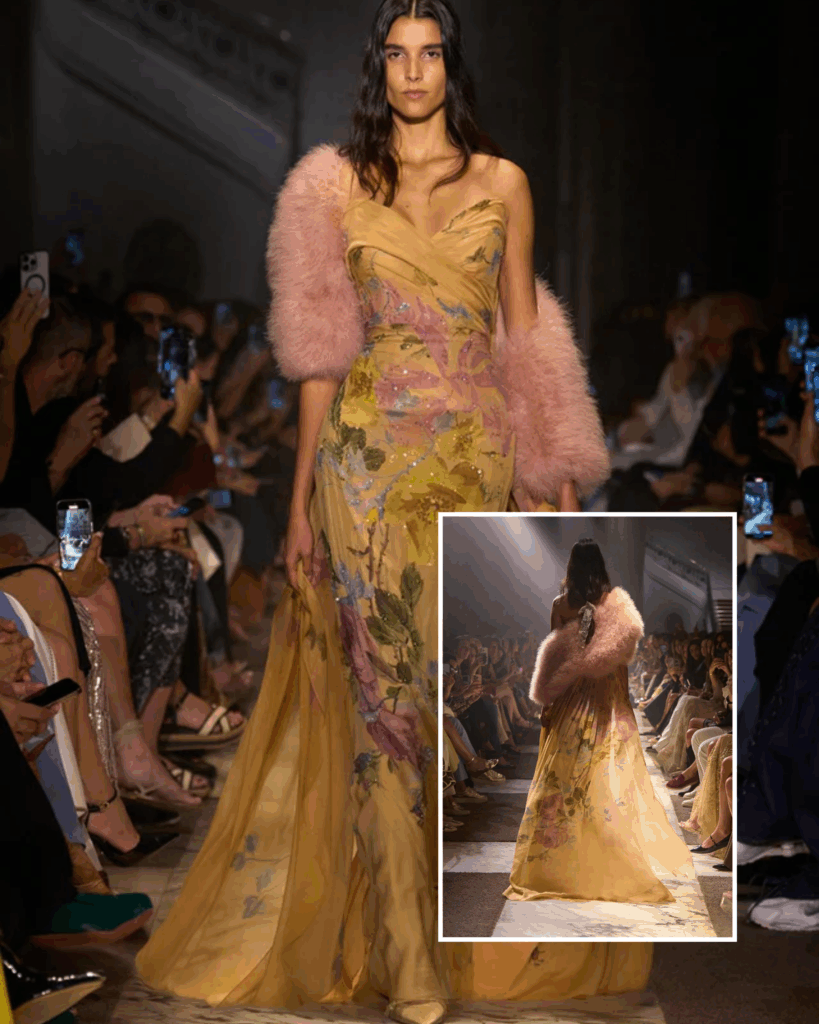 Haute Couture Royalty Turning Heads: Elie Saab's 2025 Spring/Summer Collection Has Us Spellbound 23 Elie Saab 2026 Autumn/Winter Collection La Nouvelle Cour Paris Couture Week