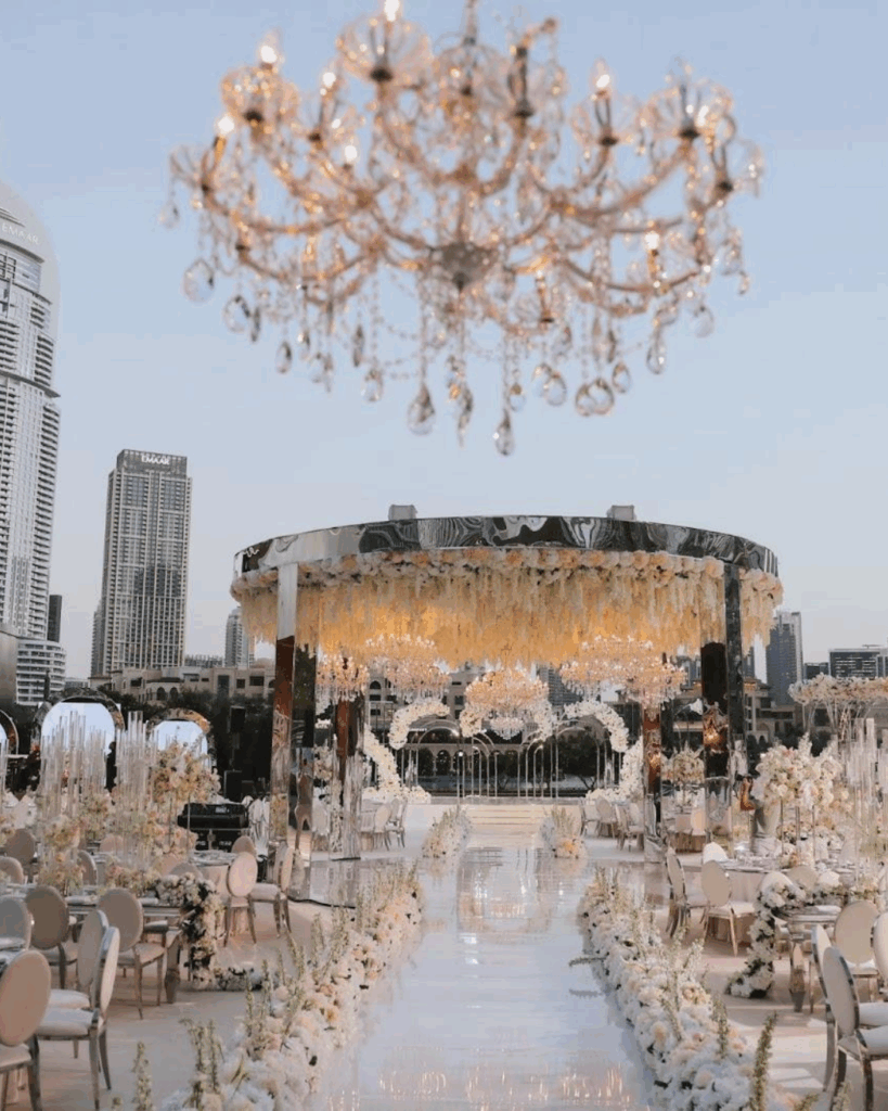 From Desert Palaces to Seaside Resorts: A Curated Collection of 50 Must-See Wedding Venues in the Middle East 25 Middle East Venues Armani Hotel Dubai