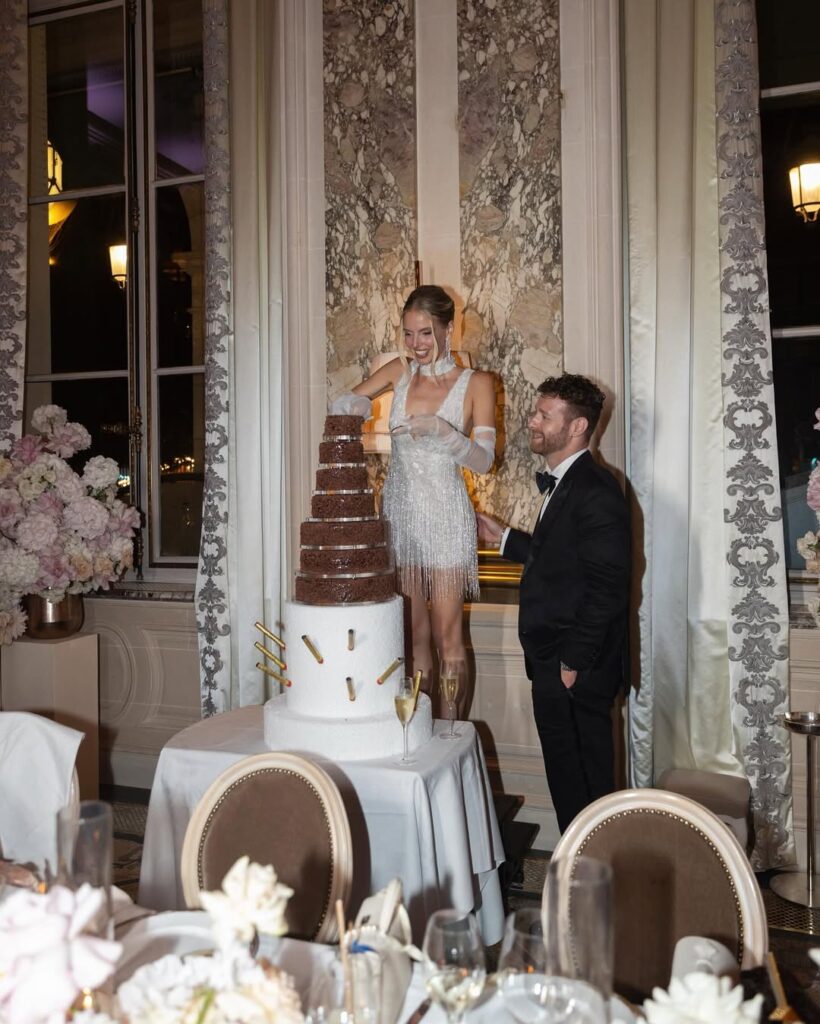 Leonie Hanne Engagement Dinner in Paris