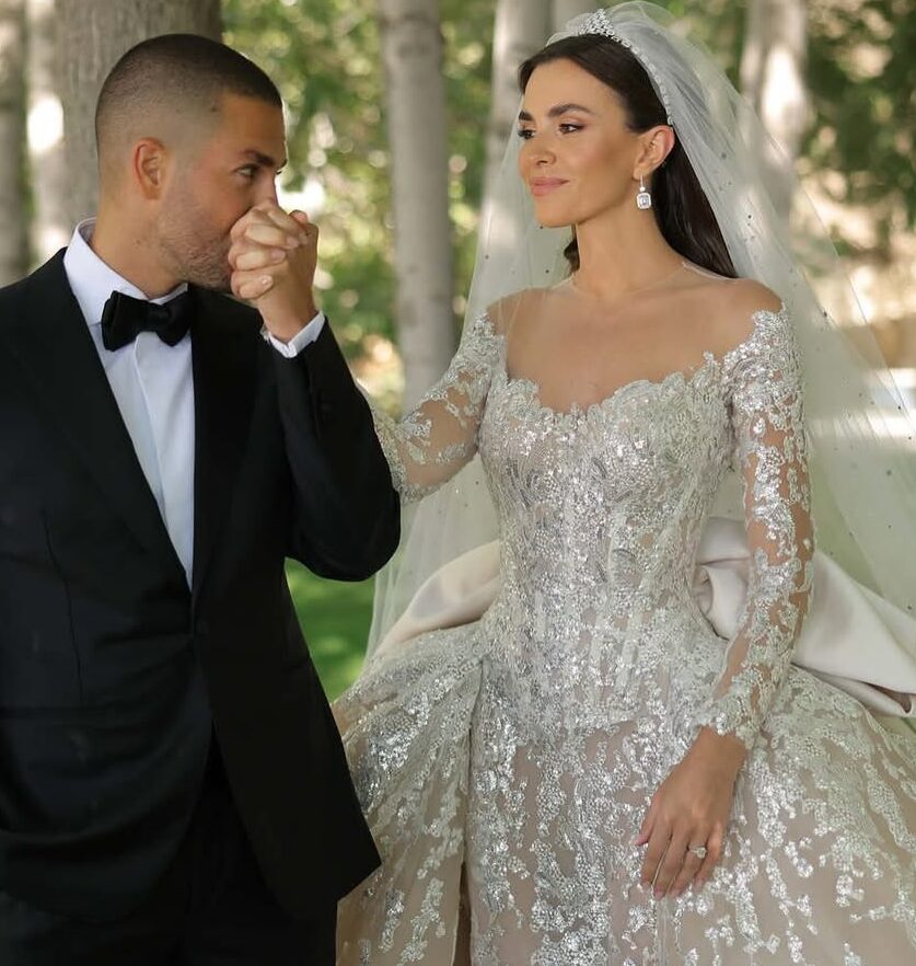 Zein & Celio Saab Wedding Bridal Elie Saab