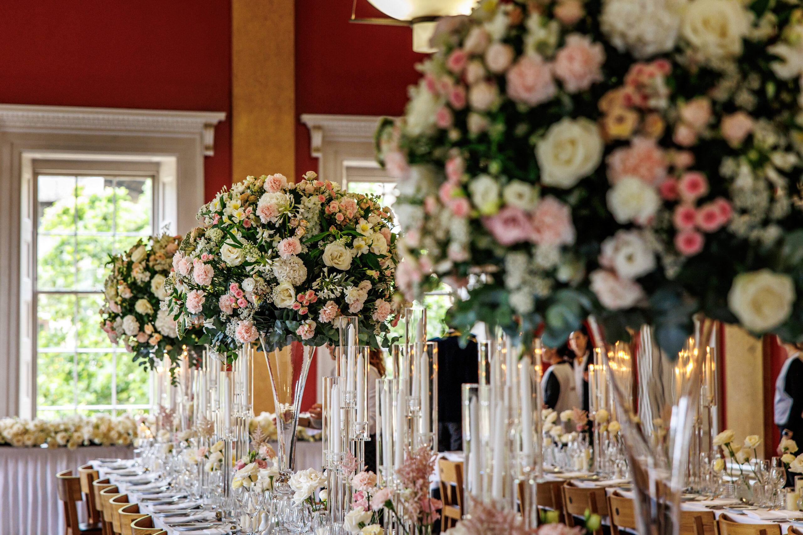 So Blooming Beautiful Flowers Tall centrepiece
