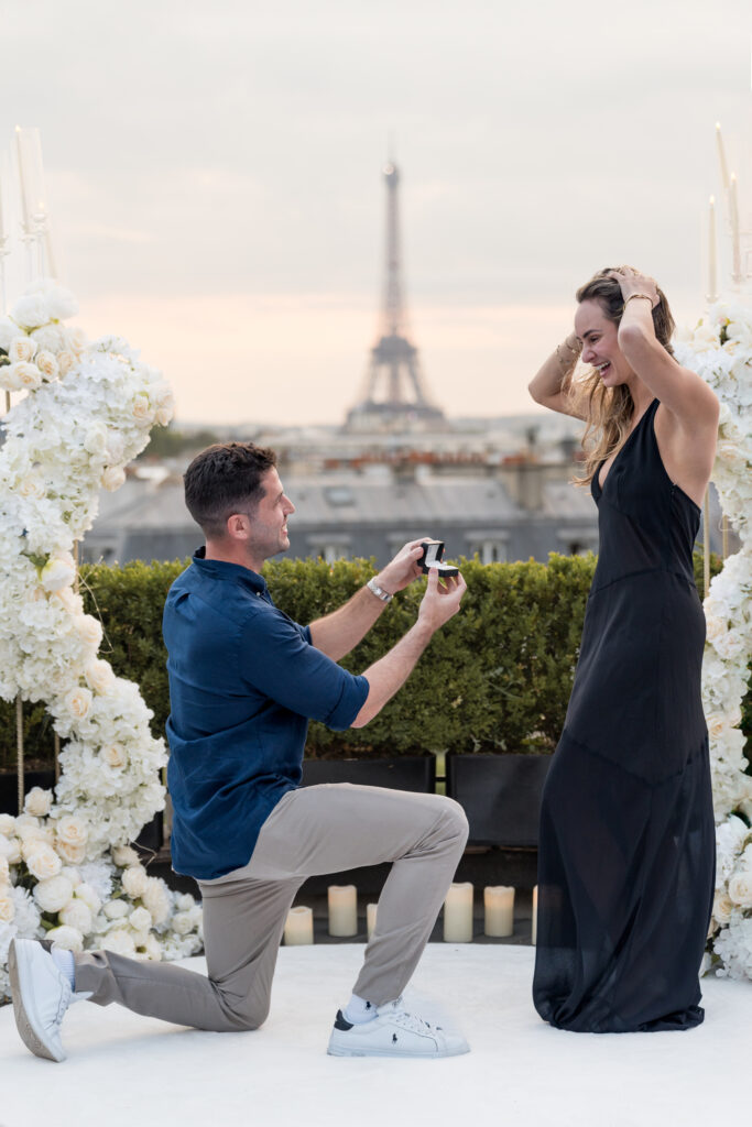 A Paris Proposal Like No Other: Kelsey’s Bastille Day “YES!” To Rick 4 Paris Proposal