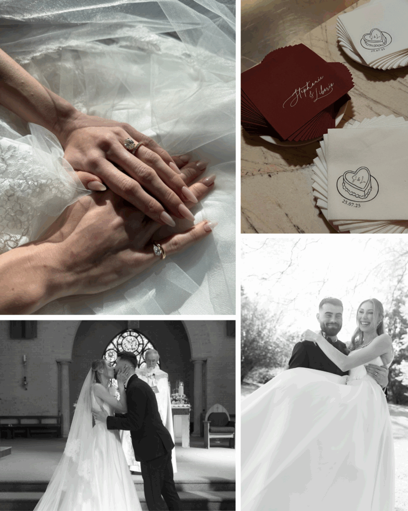 Stephanie & Liborio’s Luxury Wedding Wasn’t Just Timeless, It Was a Whole Cinematic Moment 7 Stephanie Liborio Wedding 1