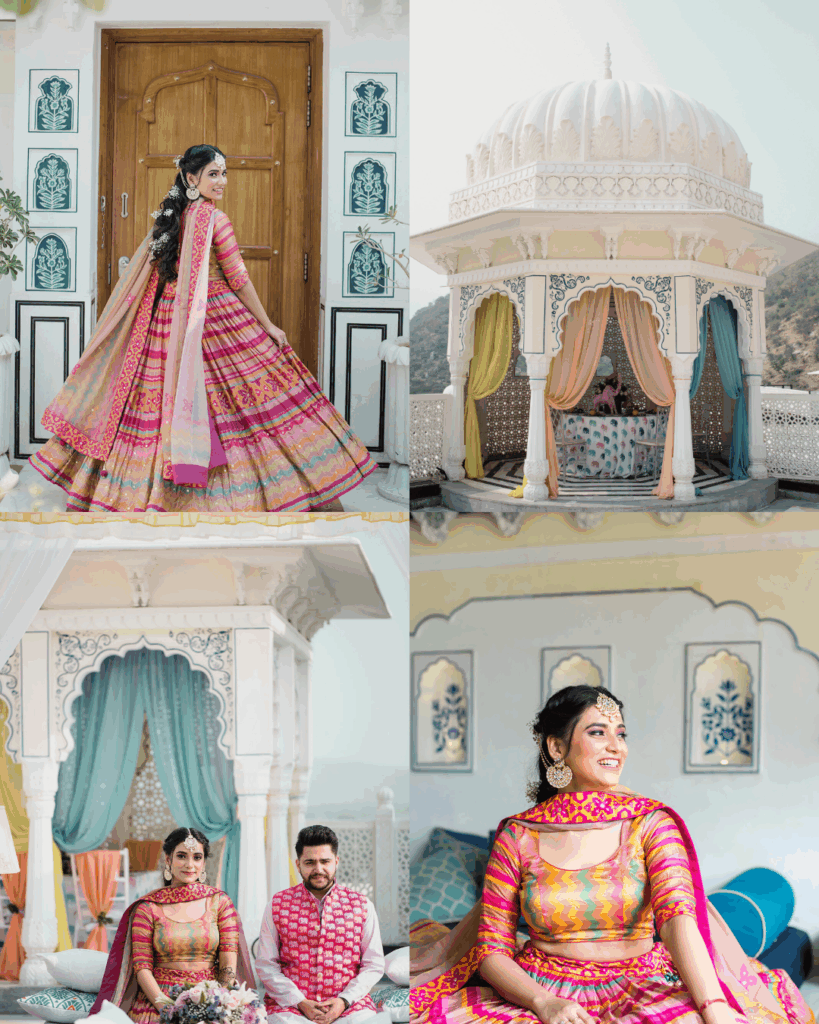 Five Events, One Epic Love Story: Ridhima & Omanshu’s Destination Wedding In Jaipur At The Leela Palace 1 Destination wedding in Jaipur India