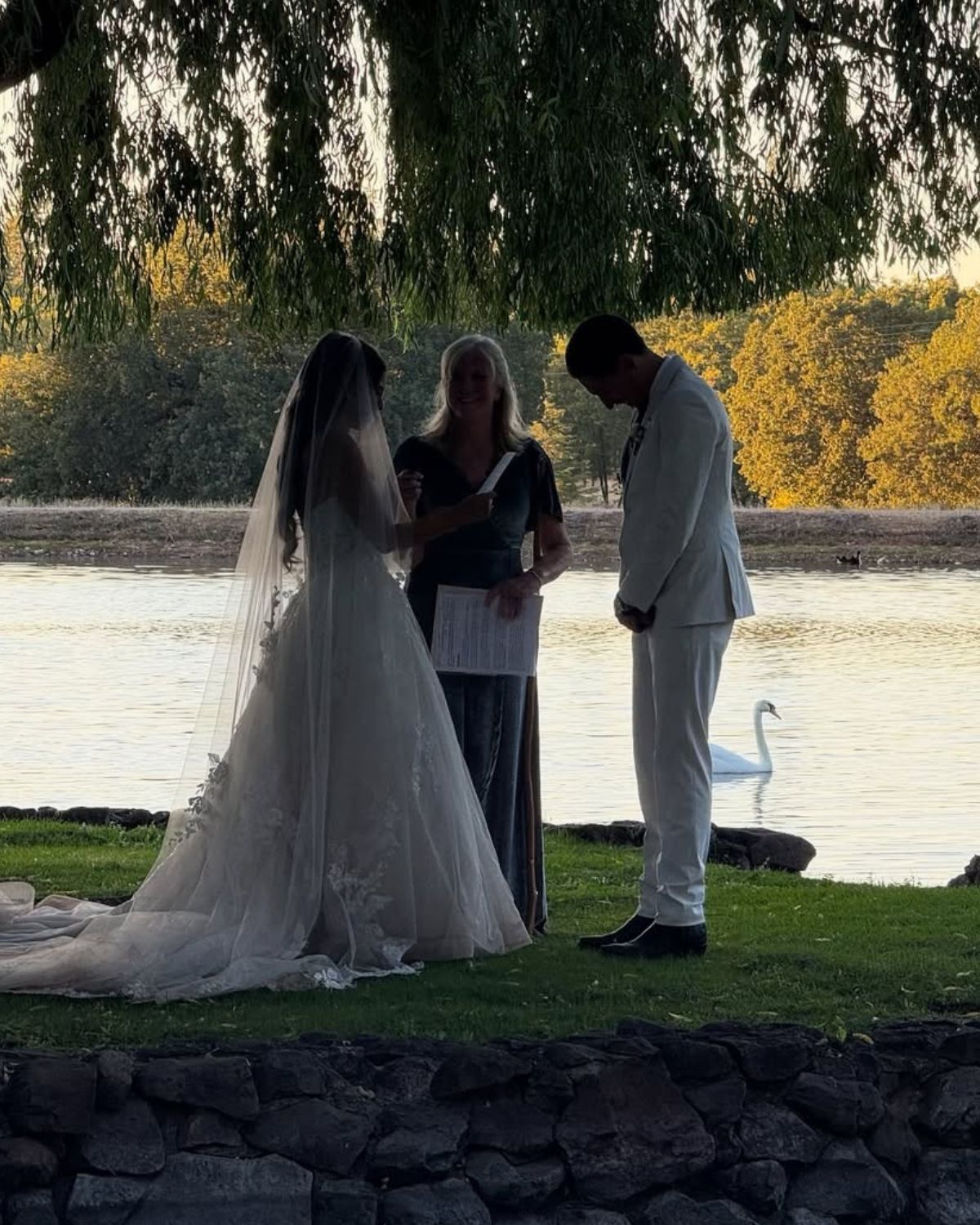 Hunter Fieri and Tara Bernstein wedding