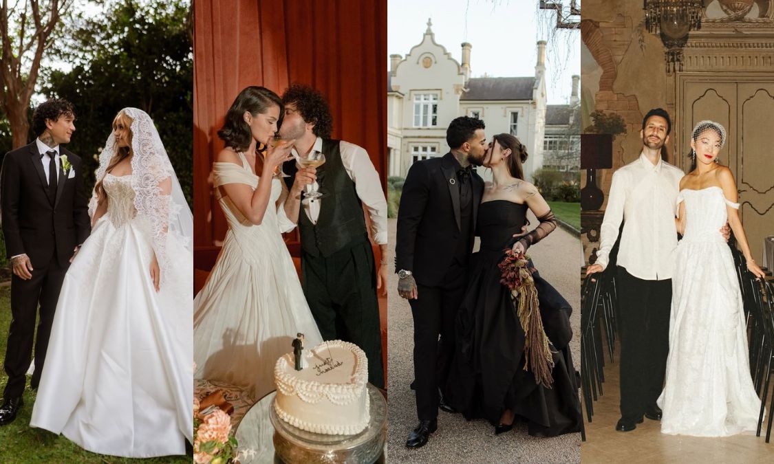 Selena Gomez and Benny Blanco, Catherine Paiz and Igor Ten's wedding